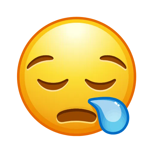 Rosto Sonolento as drawn by Telegram in Telemoji November 2023
