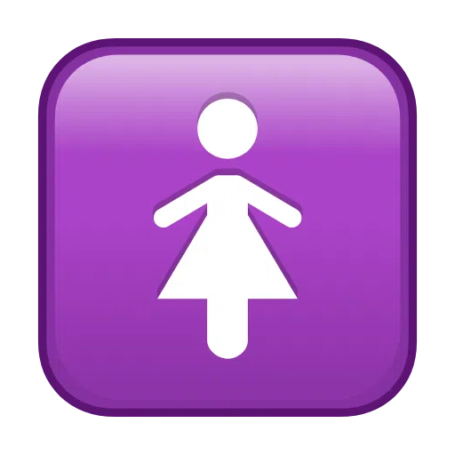 women’s room as rendered by Telegram