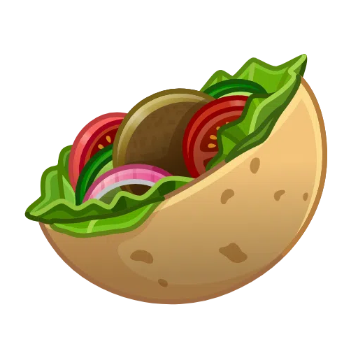 pita farcita as rendered by Telegram