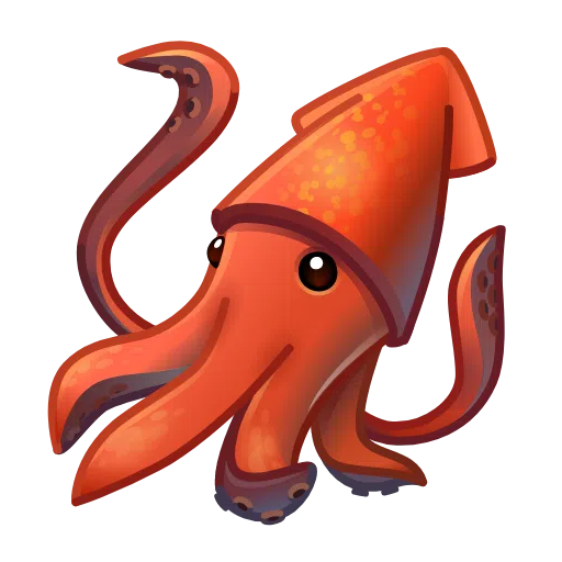 squid as rendered by Telegram
