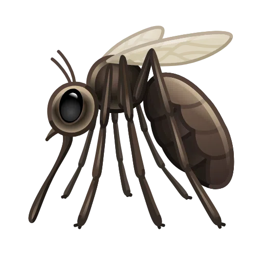 mosquito as rendered by Telegram