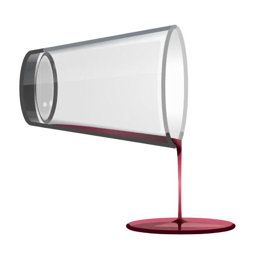 pouring liquid as rendered by Telegram