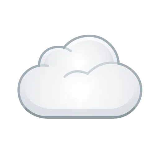 Cloud as drawn by Telegram in Telemoji November 2023