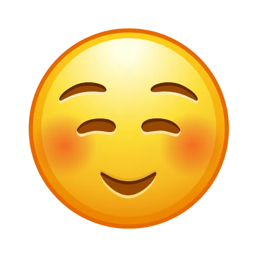 وجه مبتسم as rendered by Telegram