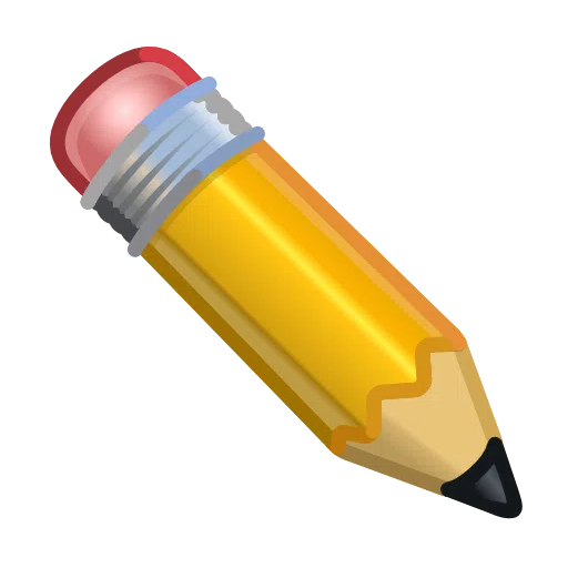 pencil as rendered by Telegram