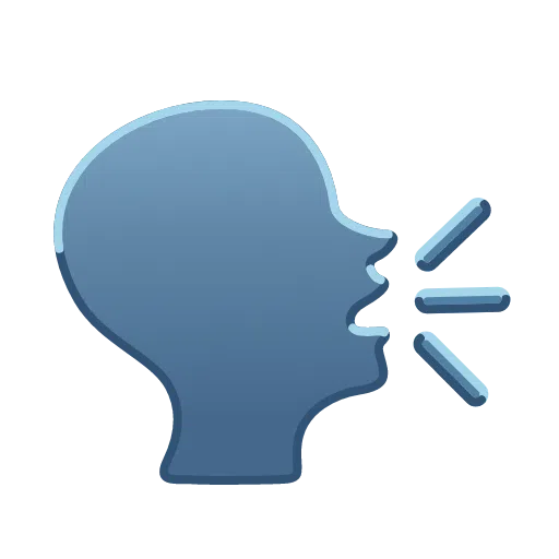 Speaking Head as drawn by Telegram in Telemoji October 2022