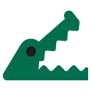Crocodile as drawn by Toss Face in 1.3