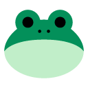 Frog as drawn by Toss Face in 1.3