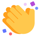 Clapping Hands as drawn by Toss Face in 1.3