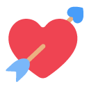 Heart with Arrow as drawn by Toss Face in 1.3