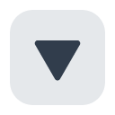 Downwards Button as drawn by Toss Face in 1.3