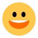 Grinning Face with Big Eyes, the previous design