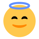 天使の輪がついた笑顔 as drawn by Toss Face in 1.3