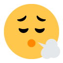 Face Exhaling, the previous design