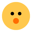 Face with Open Mouth, the previous design