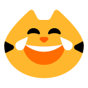 Cat with Tears of Joy, the previous design