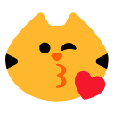 Kissing Cat, the previous design