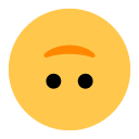 Upside-Down Face as drawn by Toss Face in 1.3