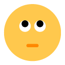 Face with Rolling Eyes, the previous design