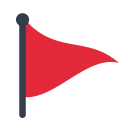 Triangular Flag as drawn by Toss Face in 1.3