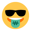 Money-Mouth Face, the previous design