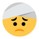 Face with Head-Bandage, the previous design