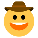 Cowboy Hat Face as drawn by Toss Face in 1.3