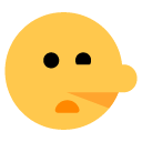 Lügendes Gesicht as drawn by Toss Face in 1.3