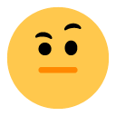 Face with Raised Eyebrow, the previous design