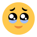 Face Holding Back Tears, the previous design