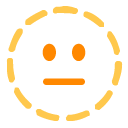 Dotted Line Face, the previous design