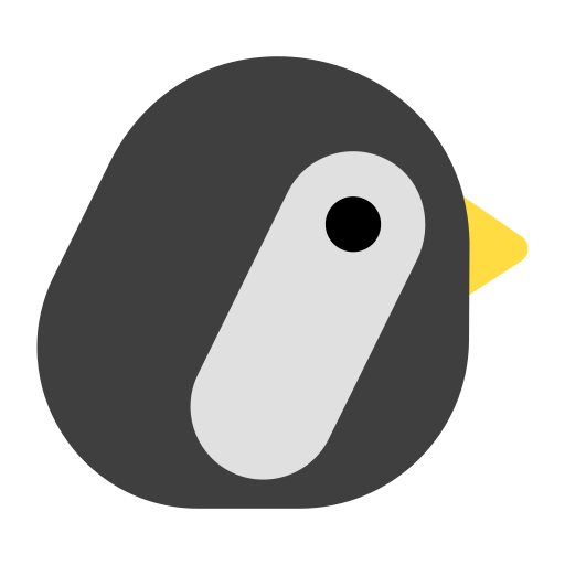 Penguin as drawn by Toss Face in 1.5