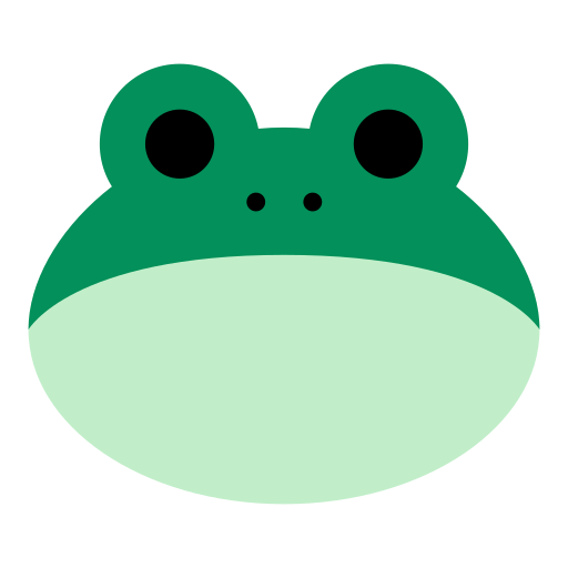 Frog as drawn by Toss Face in 1.5
