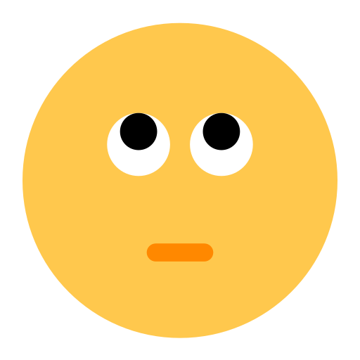 Face with Rolling Eyes, the design in this release