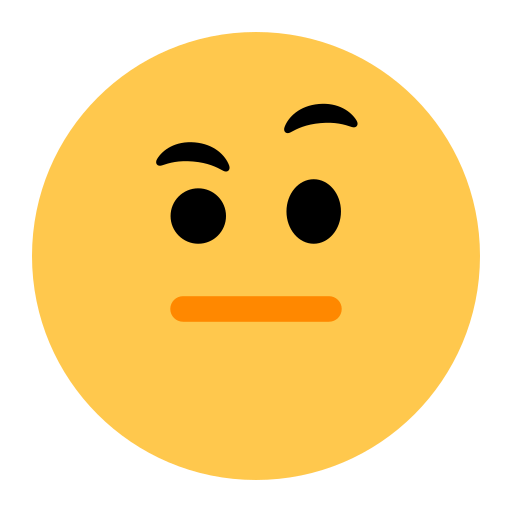 Face with Raised Eyebrow, the design in this release