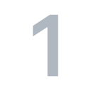 Digit One as rendered by Toss Face