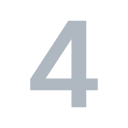 Digit Four as rendered by Toss Face