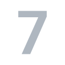 Digit Seven as rendered by Toss Face