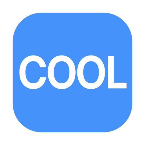 pulsante COOL as rendered by Toss Face