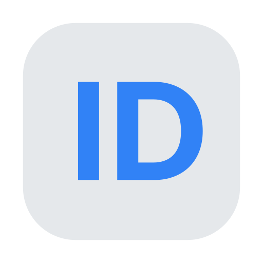 ID button as rendered by Toss Face