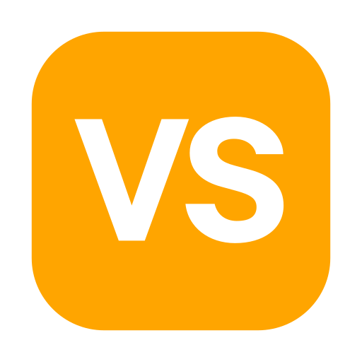 VS button as rendered by Toss Face