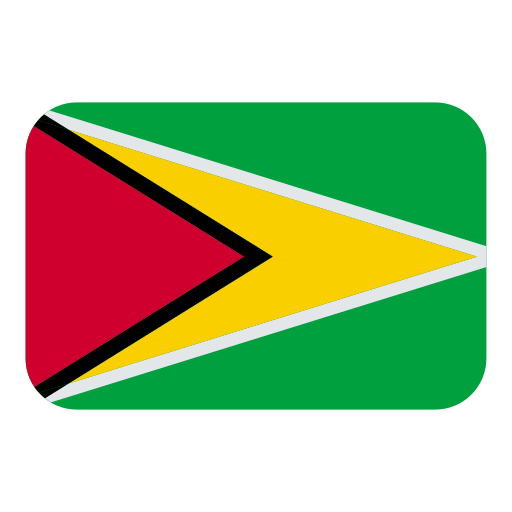 flag: Guyana as rendered by Toss Face