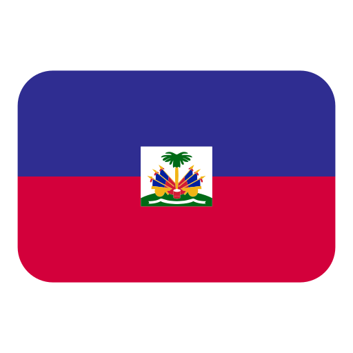 flag: Haiti as rendered by Toss Face