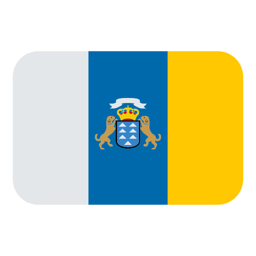 flag: Canary Islands as rendered by Toss Face