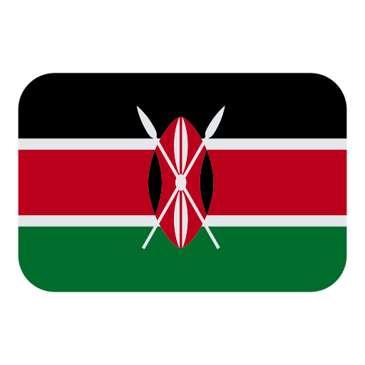 flag: Kenya as rendered by Toss Face