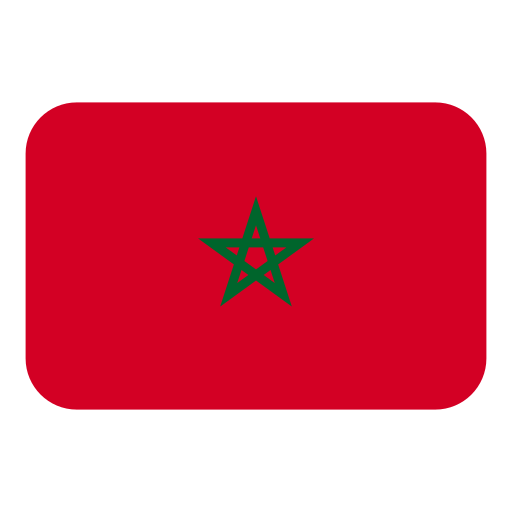 flag: Morocco as rendered by Toss Face