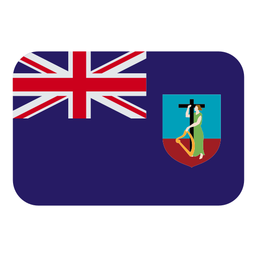 flag: Montserrat as rendered by Toss Face