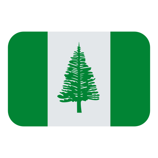 flag: Norfolk Island as rendered by Toss Face