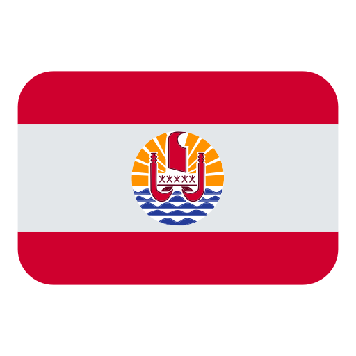 flag: French Polynesia as rendered by Toss Face