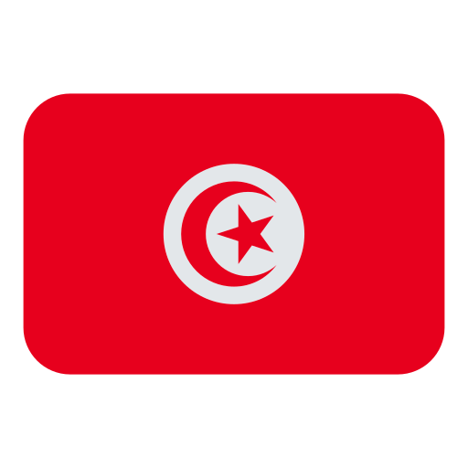 flag: Tunisia as rendered by Toss Face